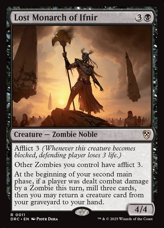 Lost Monarch of Ifnir – Aetherdrift Commander [DRC] – English – #11