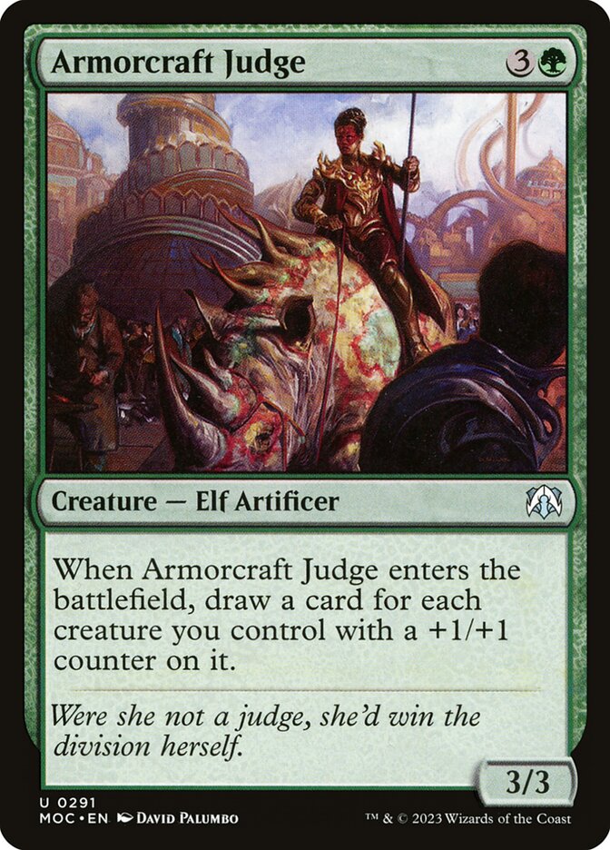 Armorcraft Judge – March of the Machine Commander [MOC] – D – #291