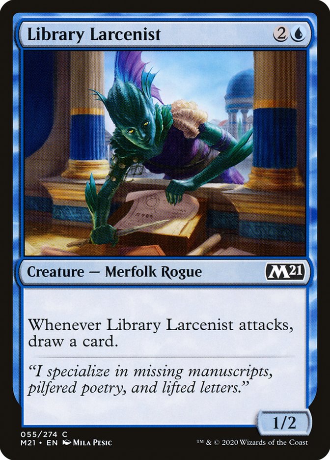 Library Larcenist – Core Set 2021 [M21] – English – #55