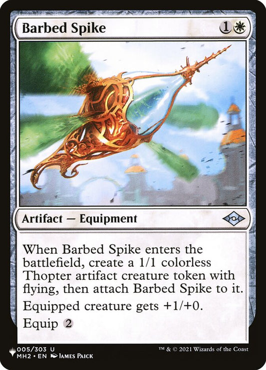 Barbed Spike – The List [PLST] – English – #MH2-5