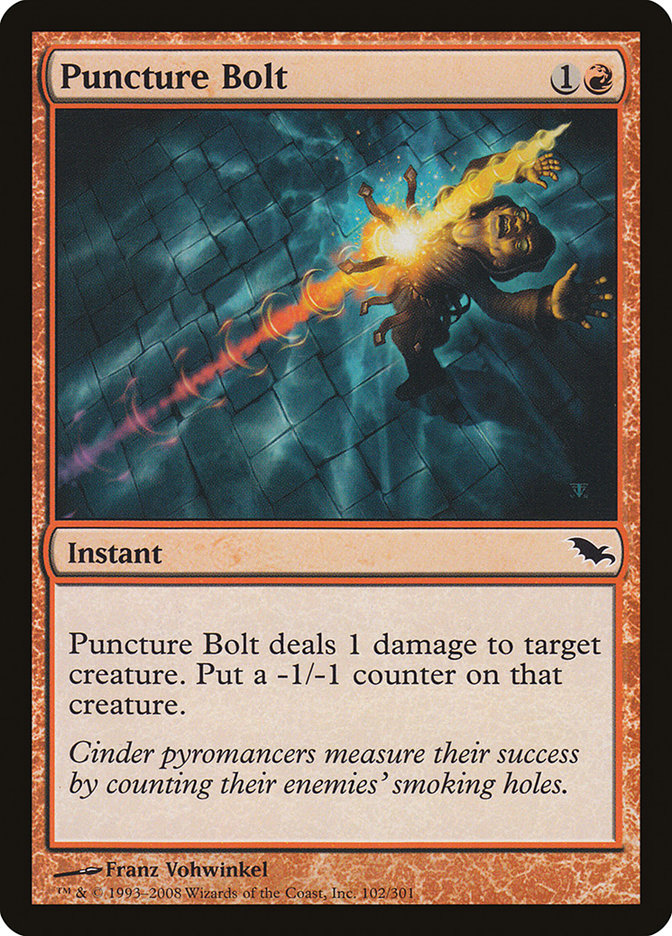 Puncture Bolt – Shadowmoor [SHM] – English – #102