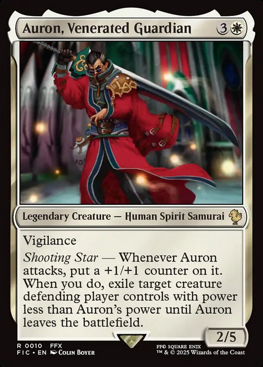 Auron, Venerated Guardian – Final Fantasy Commander [FIC] – English – #10