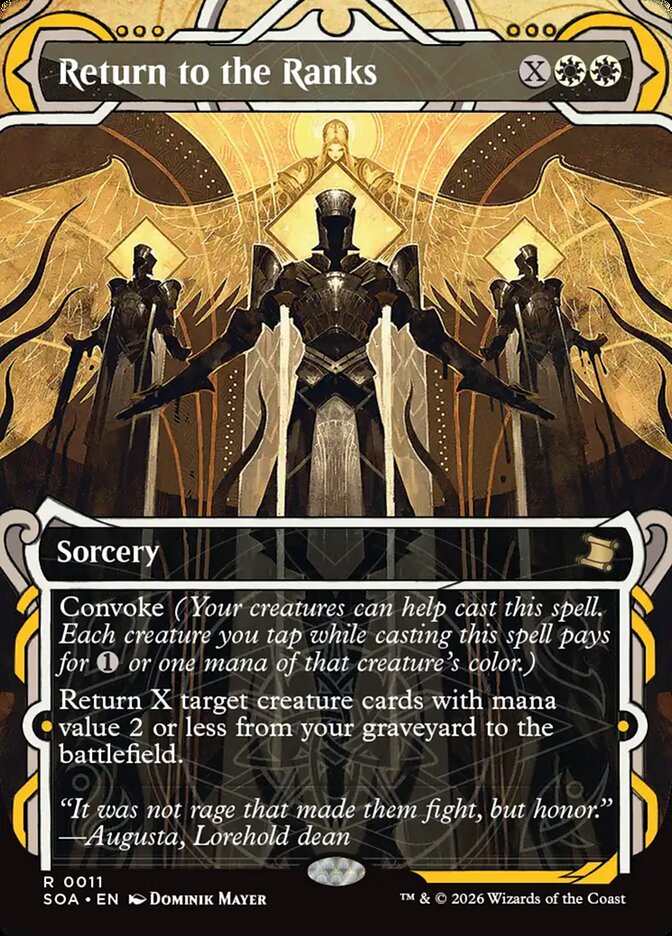Return to the Ranks – Secrets of Strixhaven Mystical Archive [SOA] – English – #11