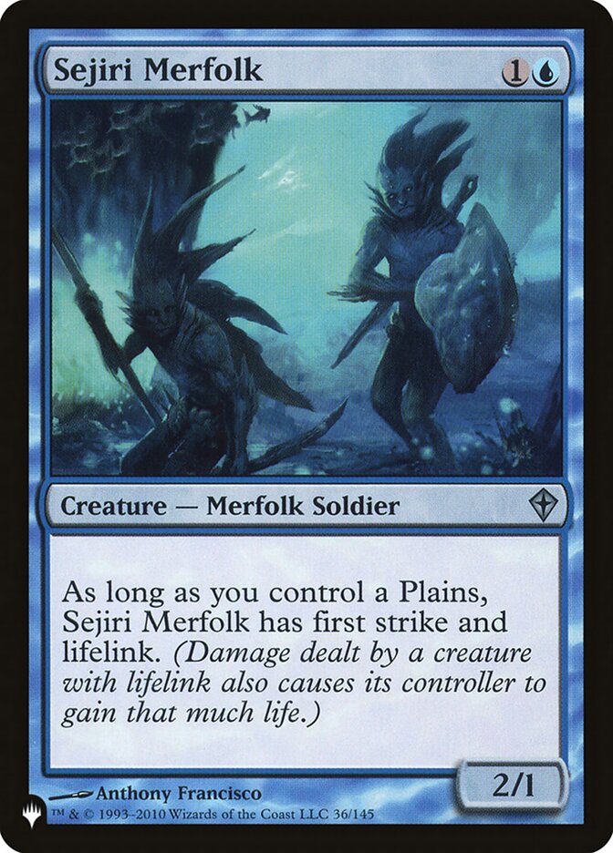 Sejiri Merfolk – The List [PLST] – English – #WWK-36