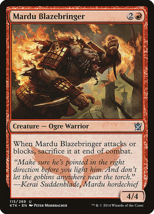 Mardu Blazebringer – Khans of Tarkir [KTK] – English – #115