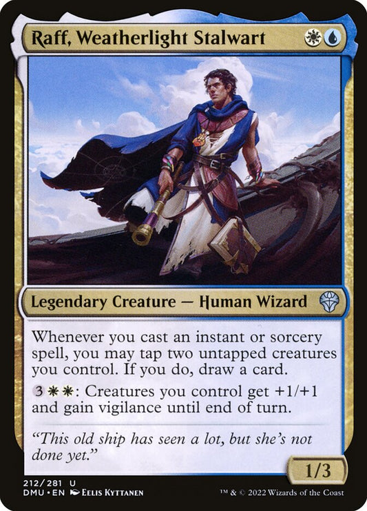 Raff, Weatherlight Stalwart – Dominaria United [DMU] – English – #212