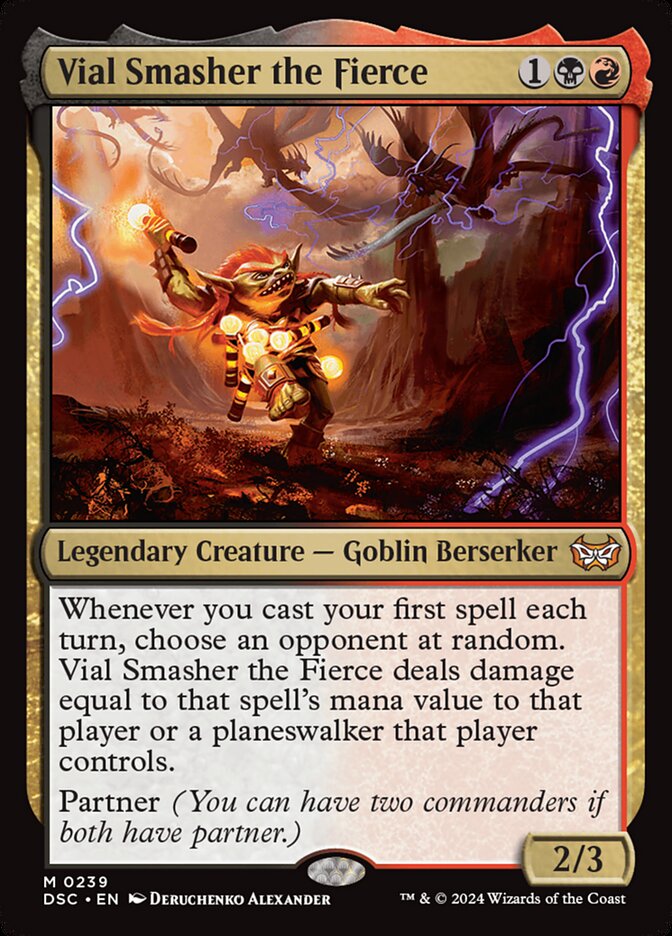 Vial Smasher the Fierce – Duskmourn: House of Horror Commander [DSC] – English – #239