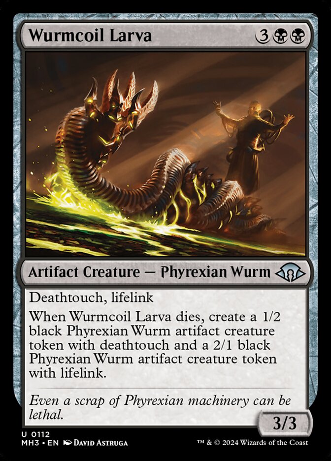 Wurmcoil Larva – Modern Horizons 3 [MH3] – English – #112