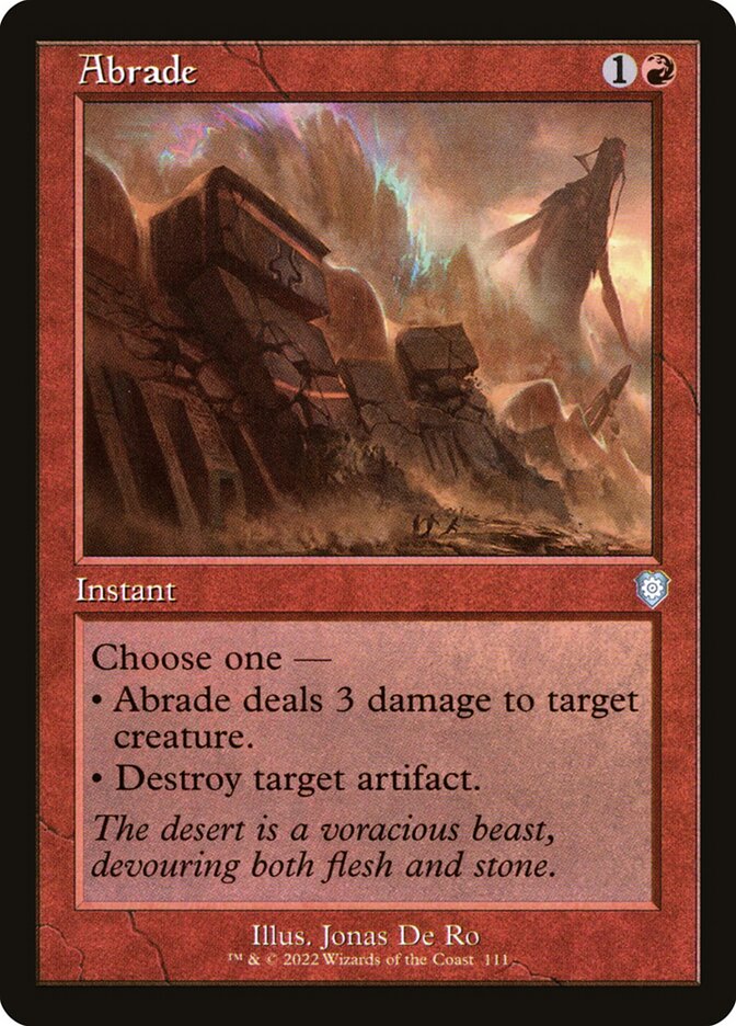 Abrade – The Brothers' War Commander [BRC] – D – #111