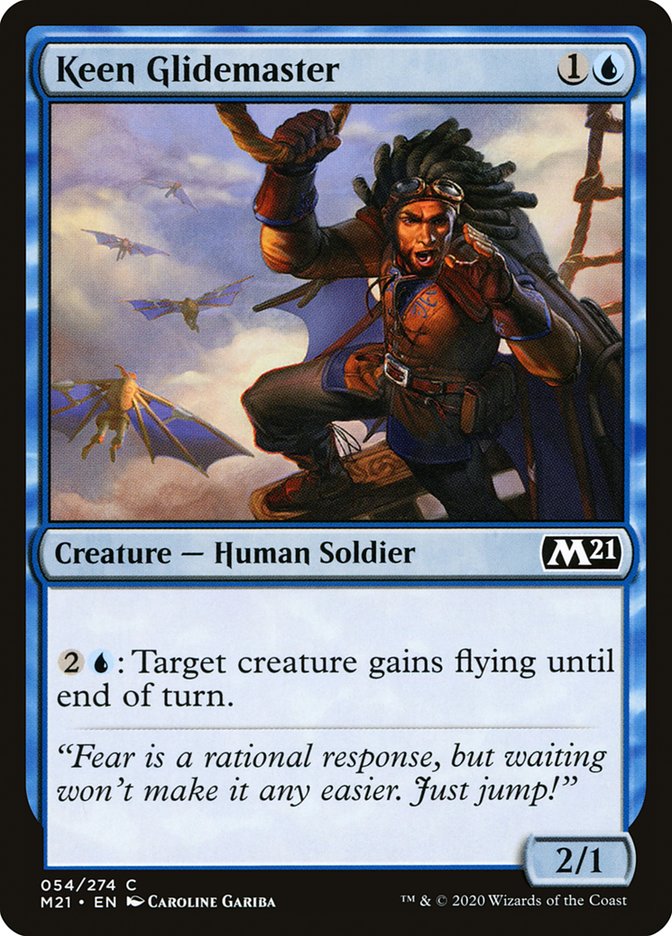 Keen Glidemaster – Core Set 2021 [M21] – English – #54