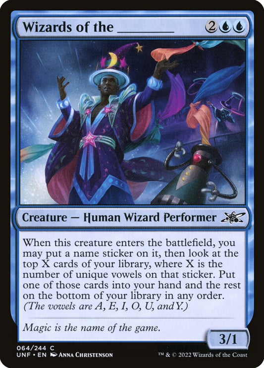 Wizards of the _____ – Unfinity [UNF] – English – #64