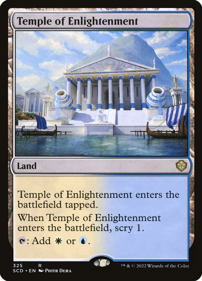 Temple of Enlightenment – Starter Commander Decks [SCD] – English – #325