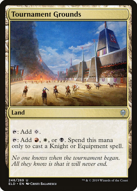 Tournament Grounds – Throne of Eldraine [ELD] – English – #248