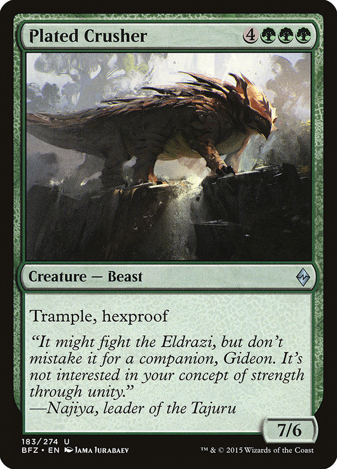 Plated Crusher – Battle for Zendikar [BFZ] – English – #183