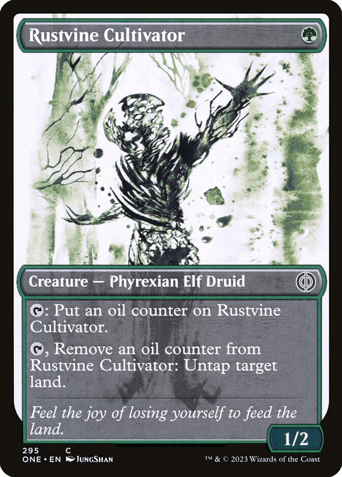 Rustvine Cultivator – Phyrexia: All Will Be One [ONE] – D – #295