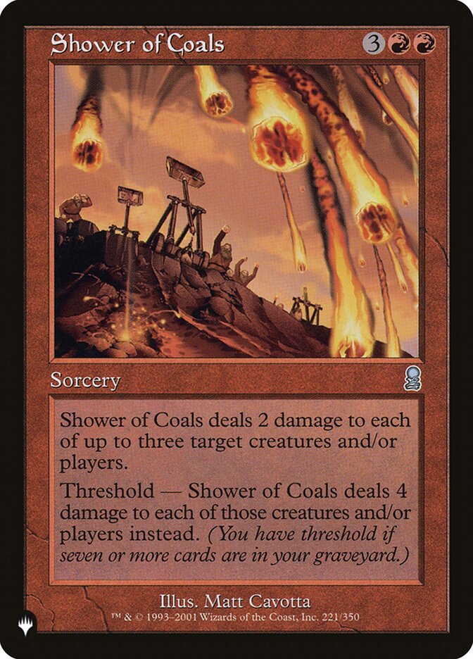 Shower of Coals – The List [PLST] – English – #ODY-221