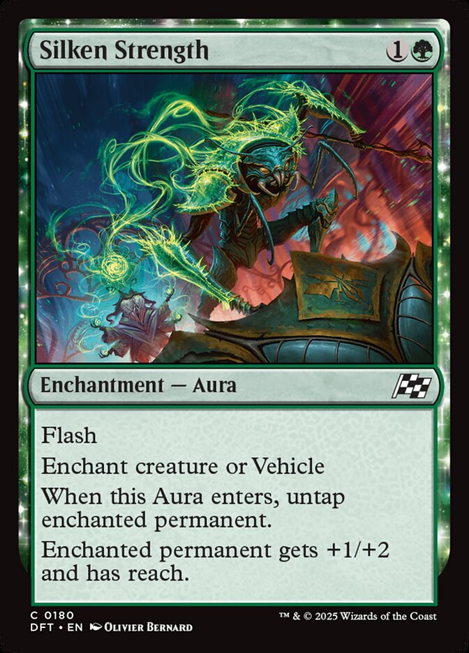 Silken Strength – Aetherdrift [DFT] – D – #180
