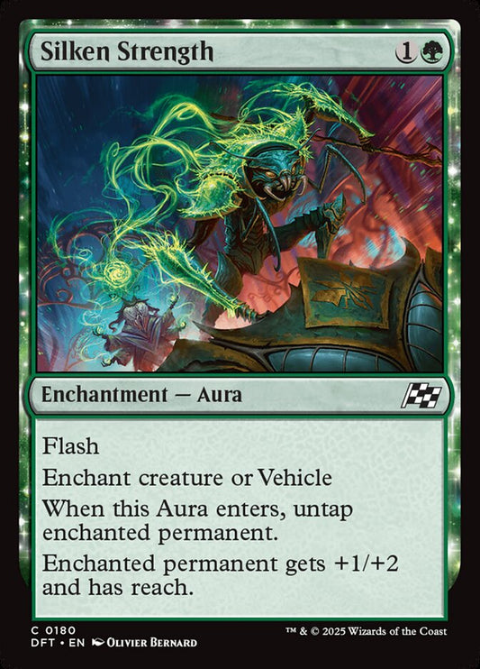 Silken Strength – Aetherdrift [DFT] – D – #180