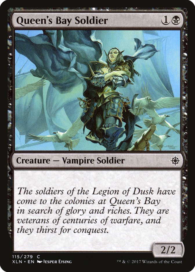 Queen's Bay Soldier – Ixalan [XLN] – D – #115
