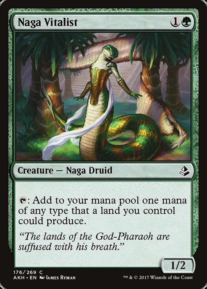 Naga Vitalist – Amonkhet [AKH] – English – #176