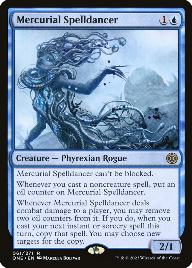 Mercurial Spelldancer – Phyrexia: All Will Be One [ONE] – D – #61