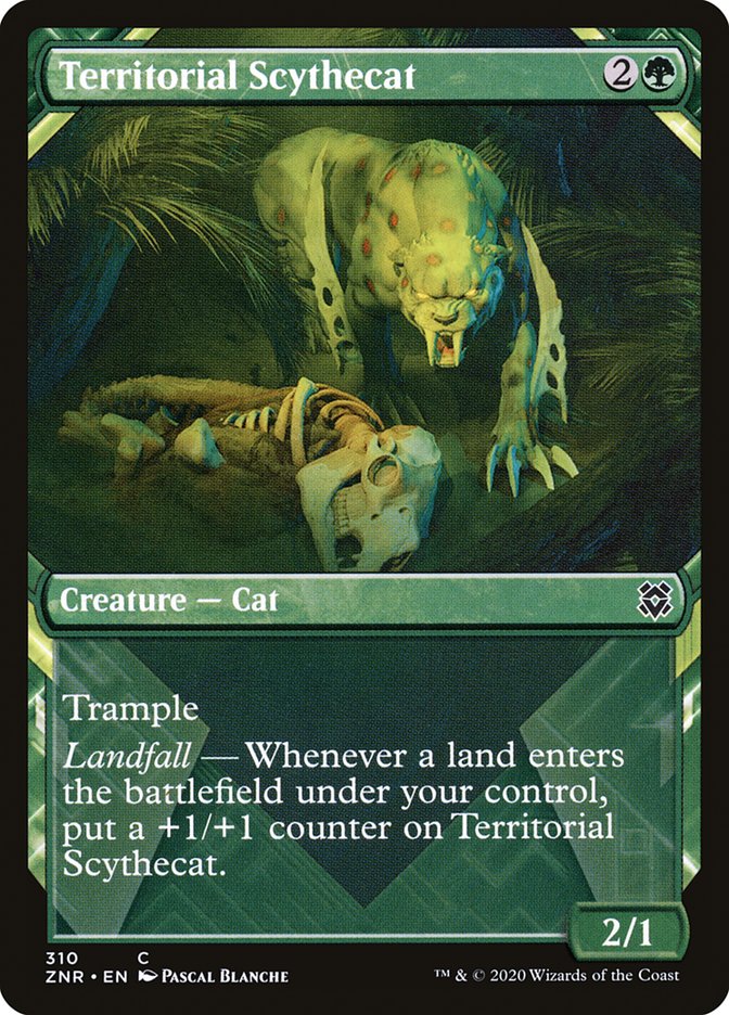 Territorial Scythecat – Zendikar Rising [ZNR] – English – #310