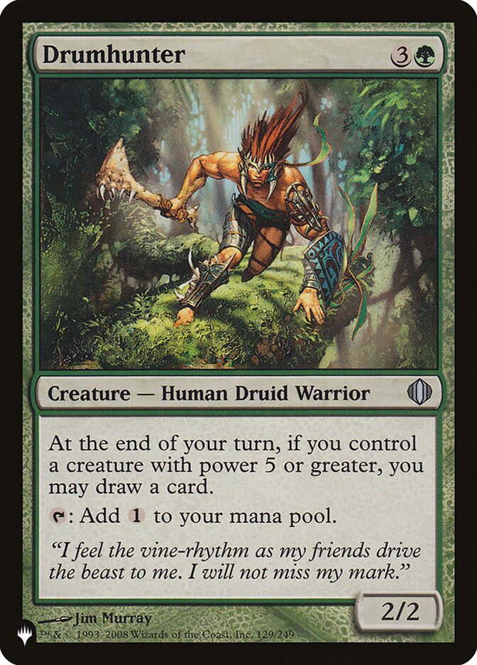 Drumhunter – The List [PLST] – English – #ALA-129