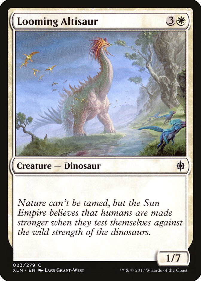 Looming Altisaur – Ixalan [XLN] – D – #23