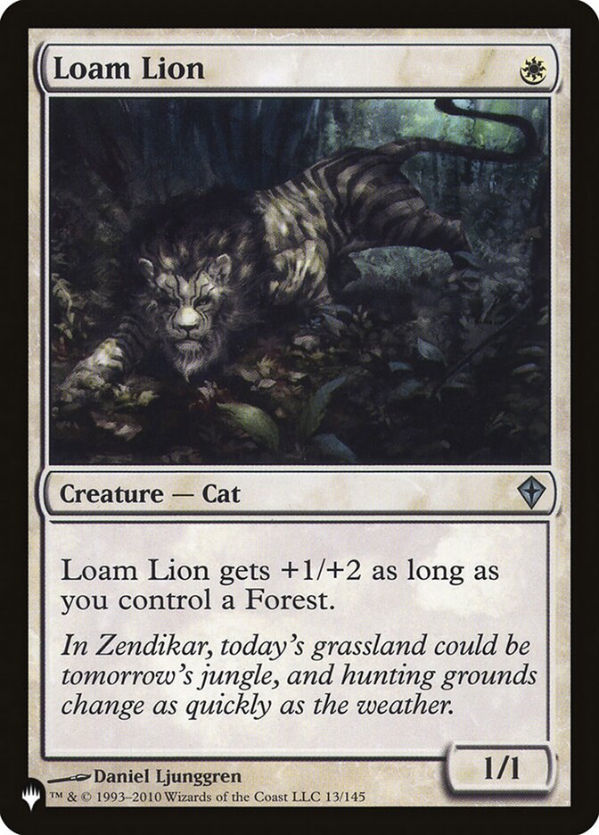 Loam Lion – The List [PLST] – English – #WWK-13