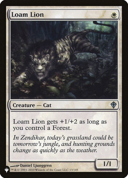 Loam Lion – The List [PLST] – English – #WWK-13