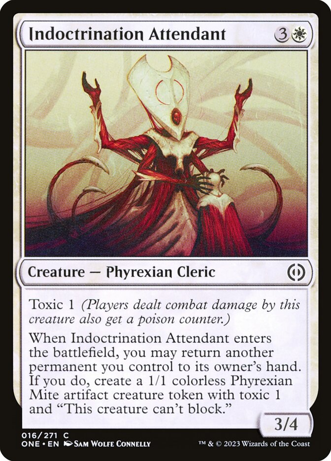 Indoctrination Attendant – Phyrexia: All Will Be One [ONE] – D – #16