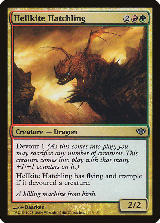 Hellkite Hatchling – Conflux [CON] – English – #111