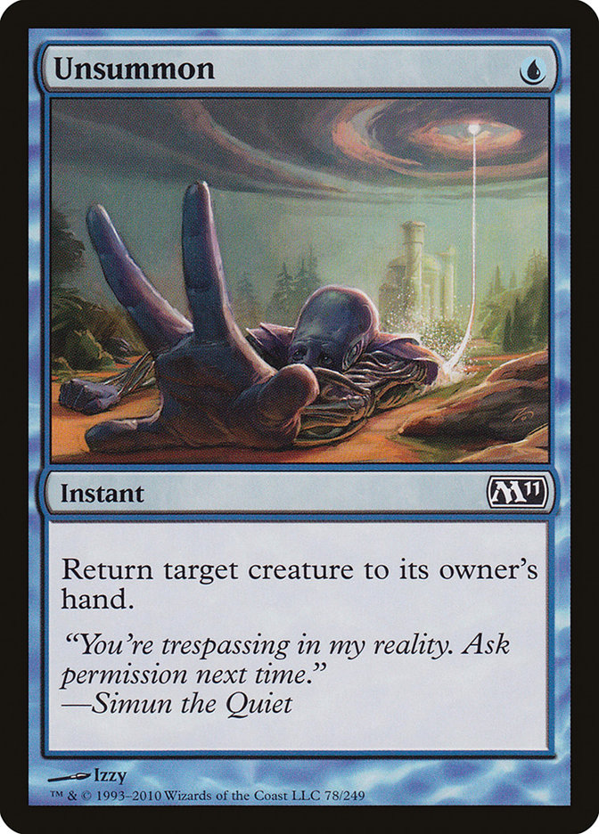 Unsummon – Magic 2011 [M11] – English – #78
