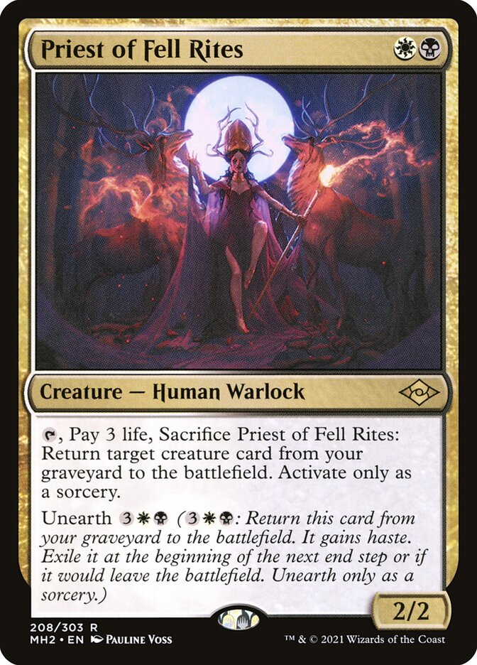 Priest of Fell Rites – Modern Horizons 2 [MH2] – English – #208