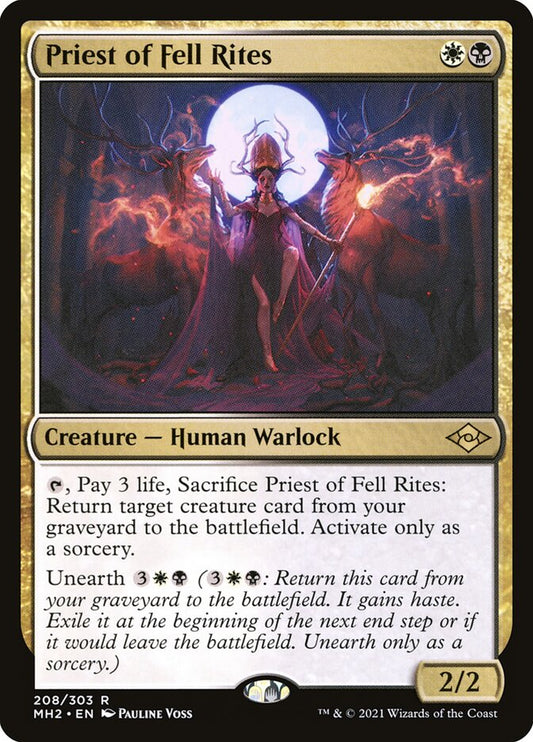 Priest of Fell Rites – Modern Horizons 2 [MH2] – English – #208