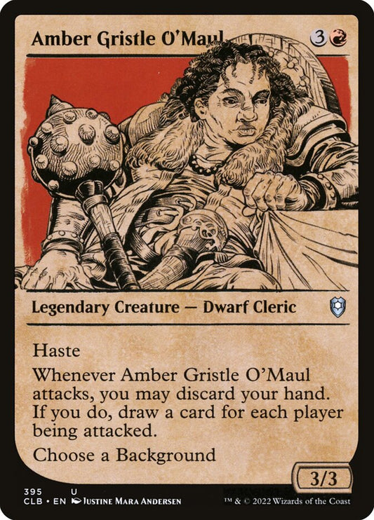 Amber Gristle O'Maul – Commander Legends: Battle for Baldur's Gate [CLB] – D – #395