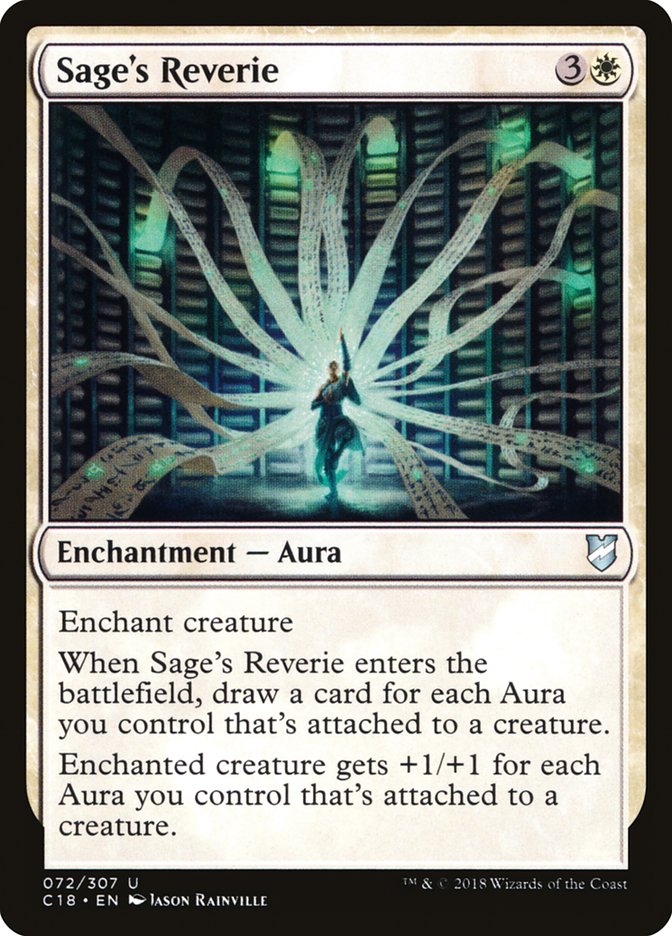 Sage's Reverie – Commander 2018 [C18] – English – #72