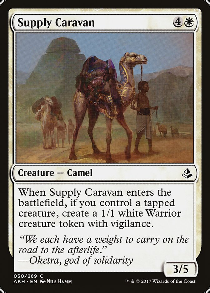 Supply Caravan – Amonkhet [AKH] – English – #30