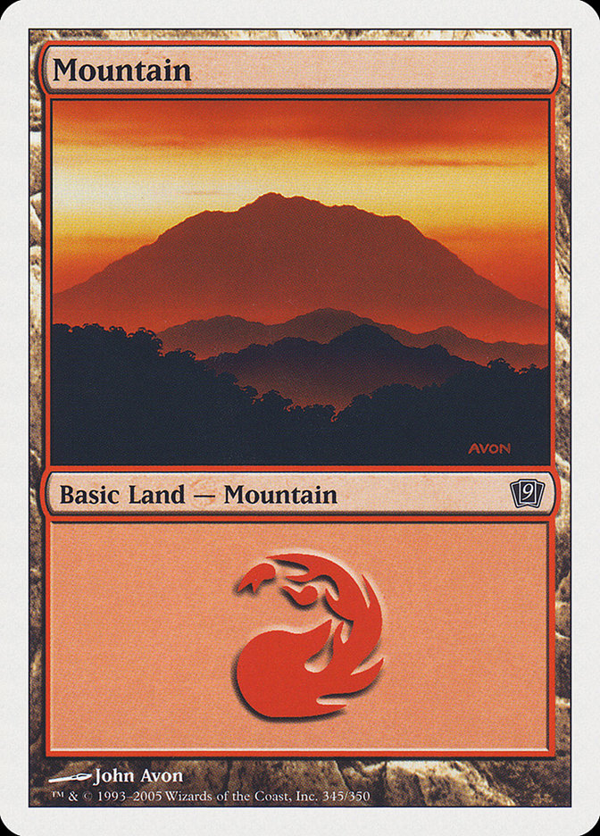 Mountain – Ninth Edition [9ED] – D – #345