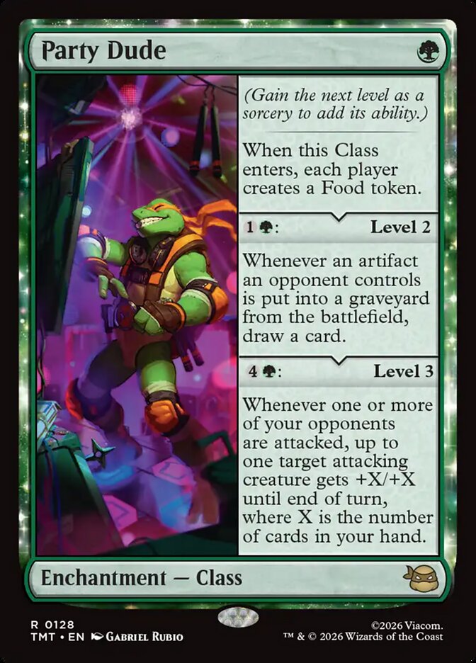 Party Dude – Teenage Mutant Ninja Turtles [TMT] – English – #128
