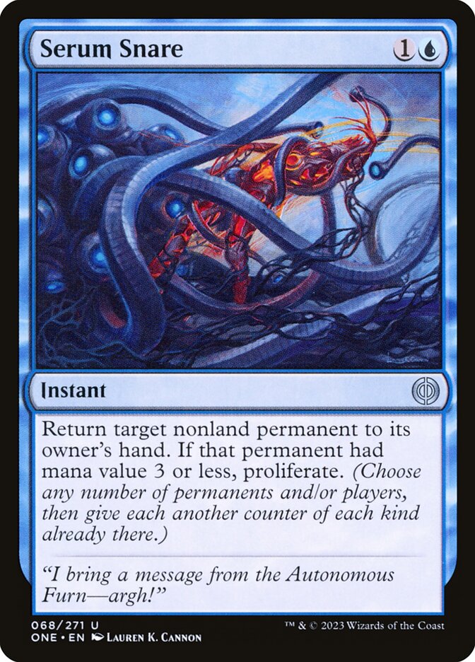 Serum Snare – Phyrexia: All Will Be One [ONE] – D – #68