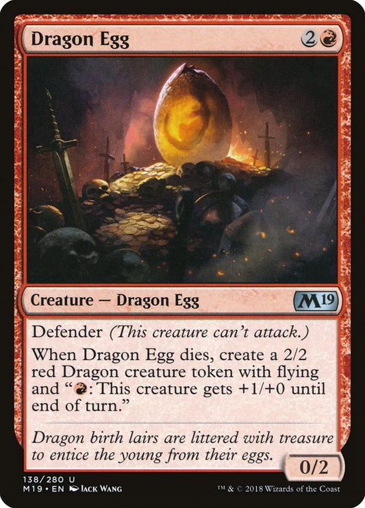Dragon Egg – Core Set 2019 [M19] – English – #138