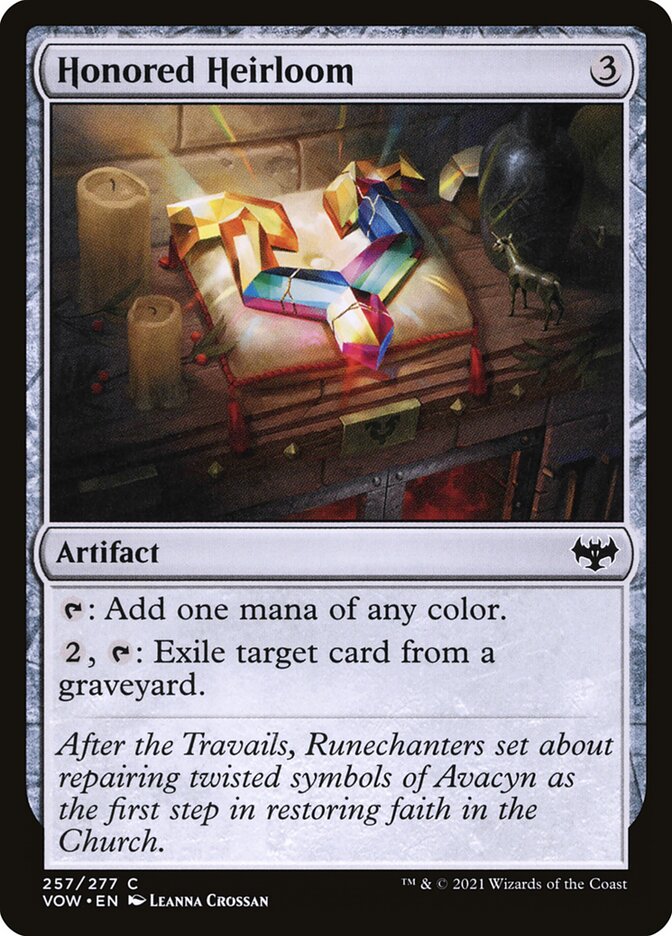 Honored Heirloom – Innistrad: Crimson Vow [VOW] – English – #257
