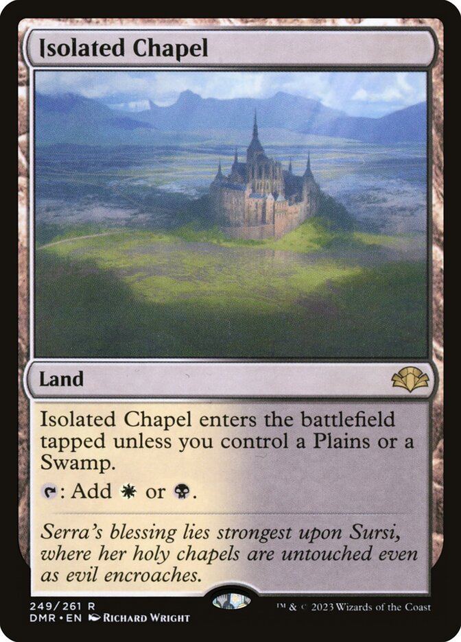 Isolated Chapel – Dominaria Remastered [DMR] – English – #249