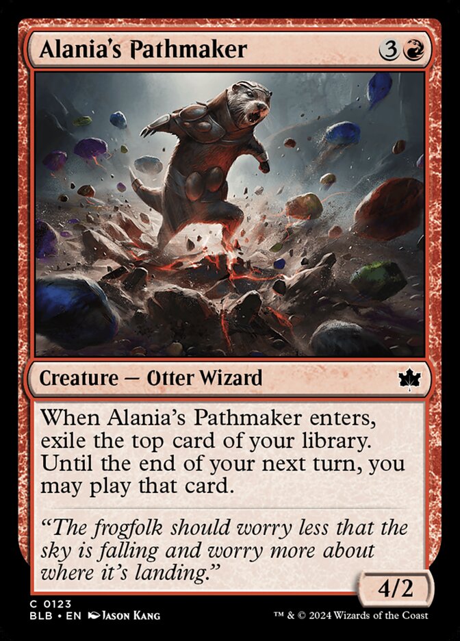 Alania's Pathmaker – Bloomburrow [BLB] – English – #123
