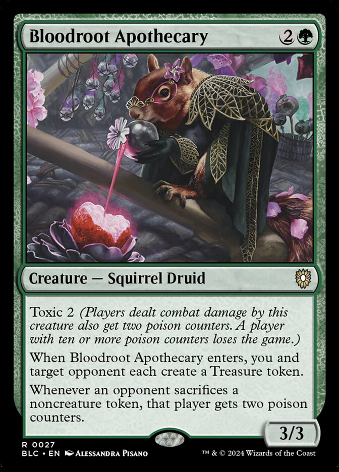Bloodroot Apothecary – Bloomburrow Commander [BLC] – English – #27