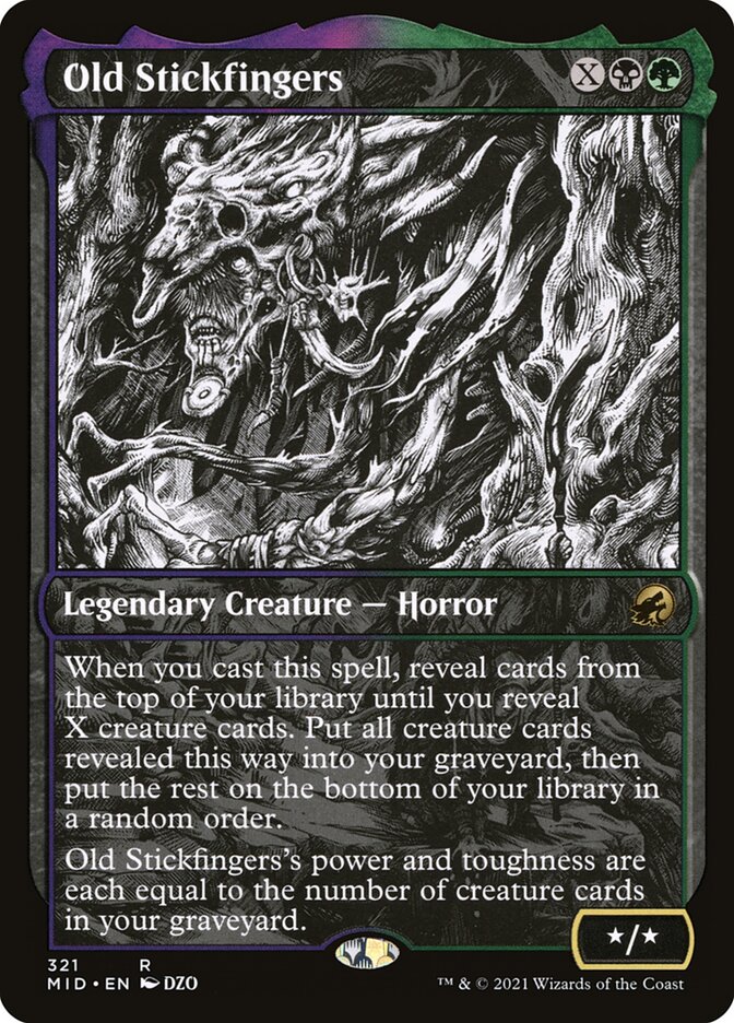 Old Stickfingers – Innistrad: Midnight Hunt [MID] – English – #321