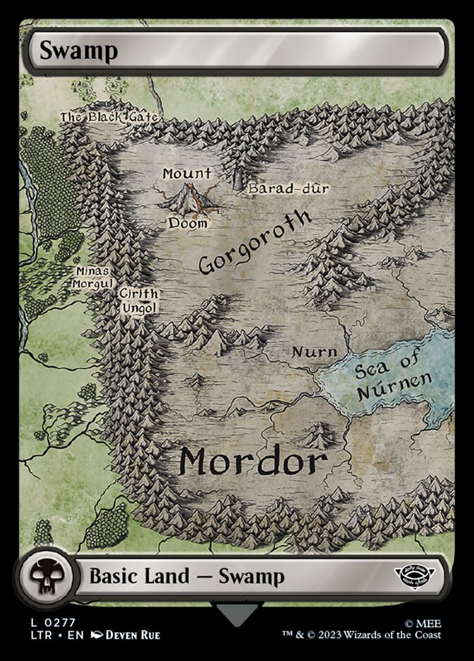 Swamp – The Lord of the Rings: Tales of Middle-earth [LTR] – English – #277