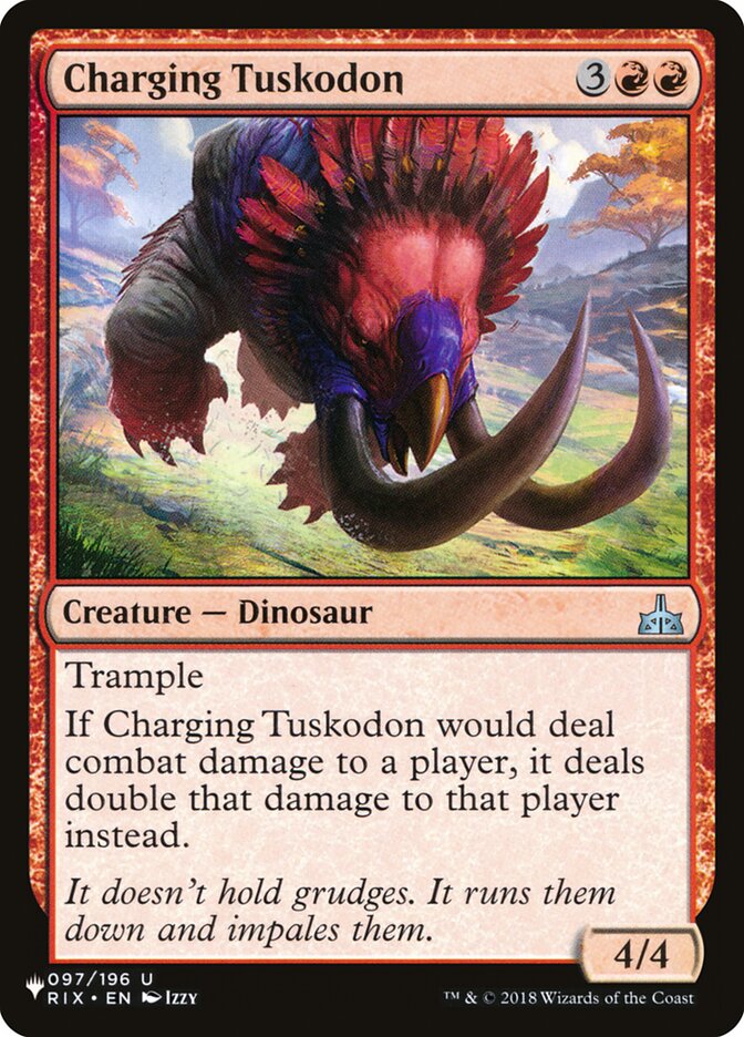 Charging Tuskodon – The List [PLST] – English – #RIX-97