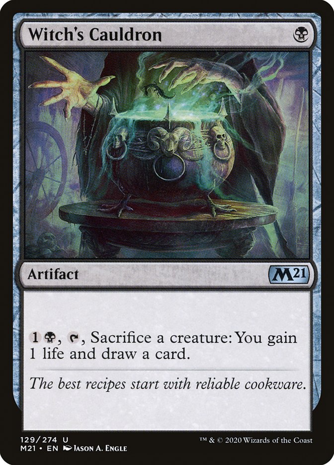 Witch's Cauldron – Core Set 2021 [M21] – English – #129